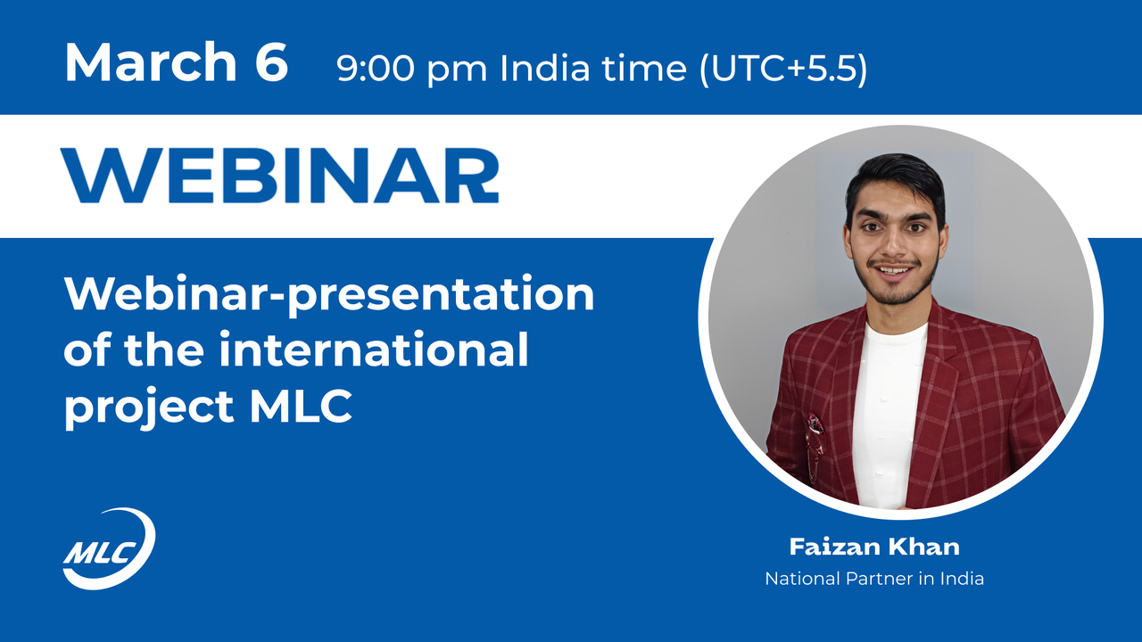 Presentation webinar of the international MLC project