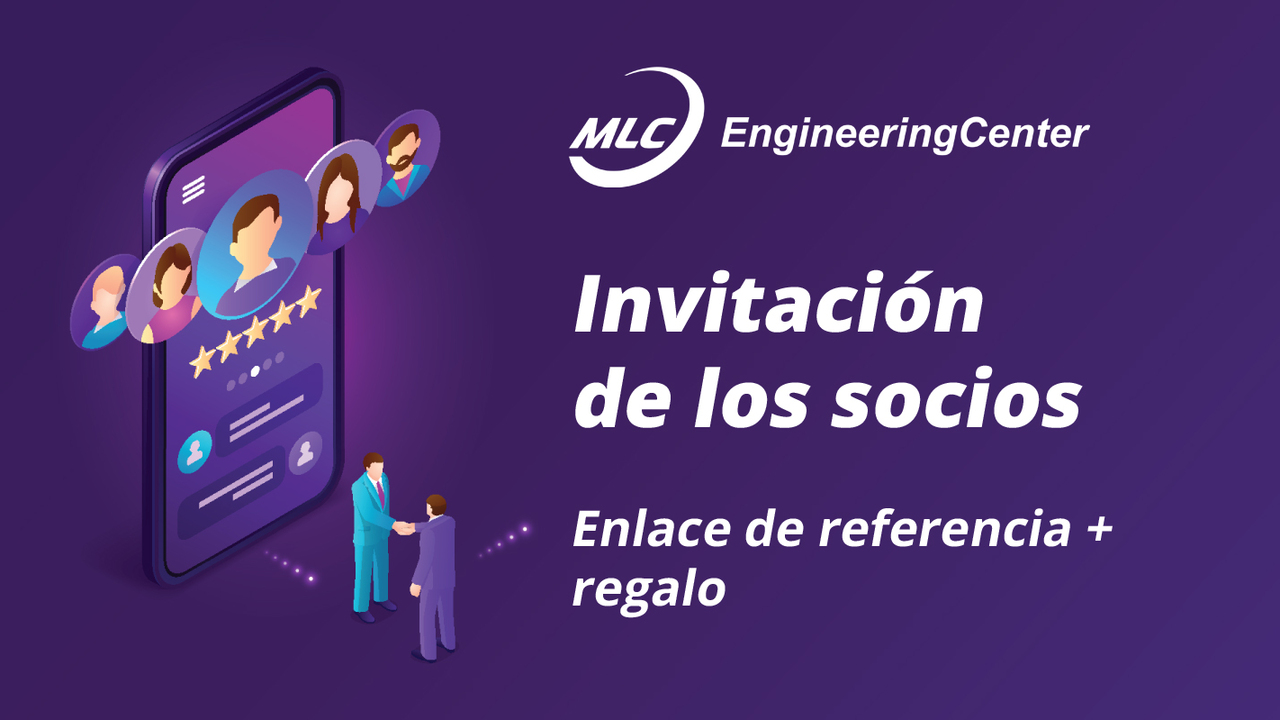 Invitación de socios. Enlace de referencia + regalo