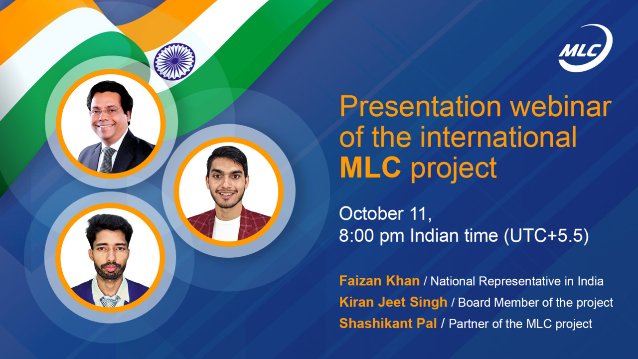 Presentation webinar of the international MLC project