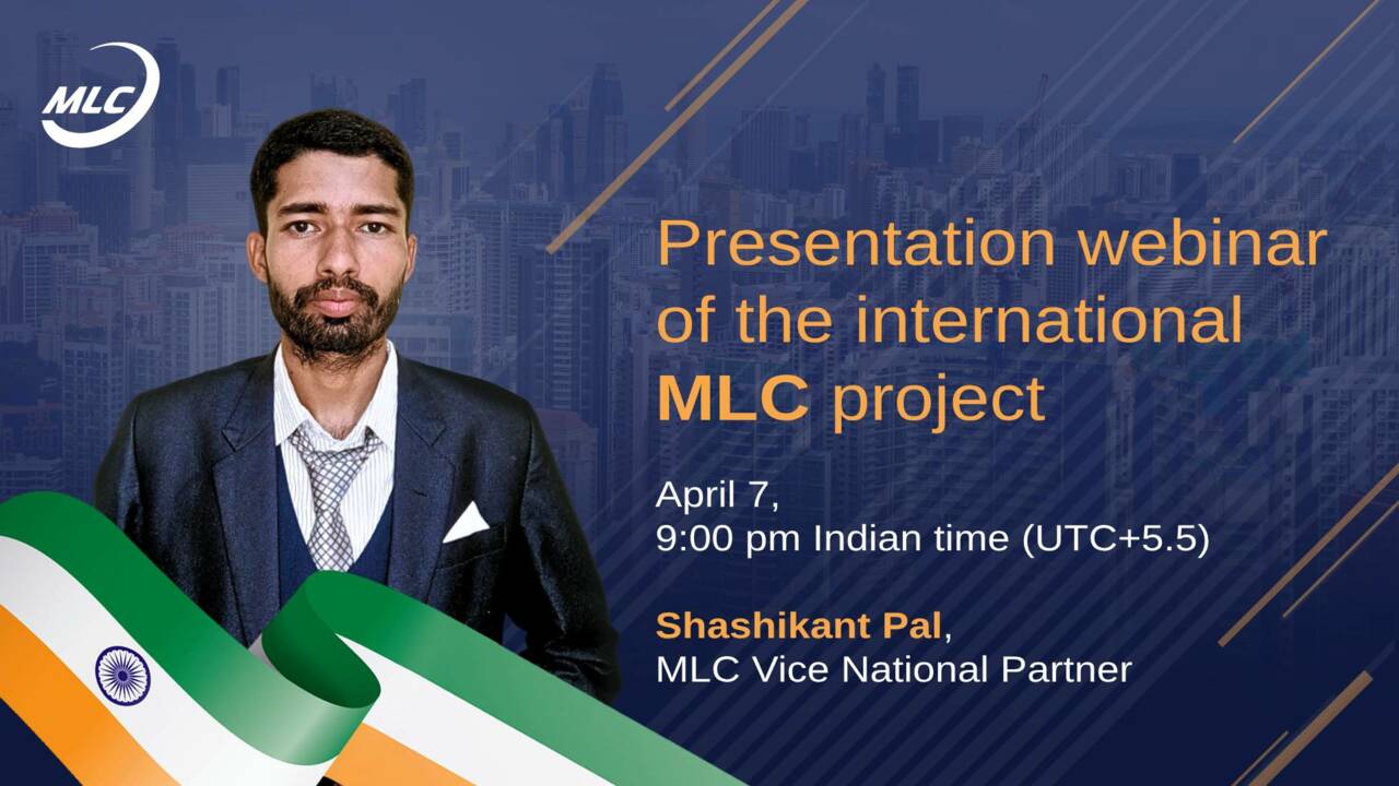 Presentation webinar of the international MLC project