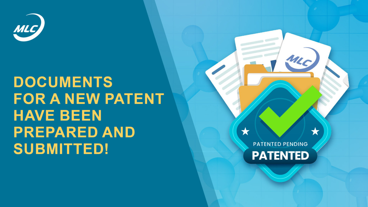 Documents for a new patent have been prepared and submitted!