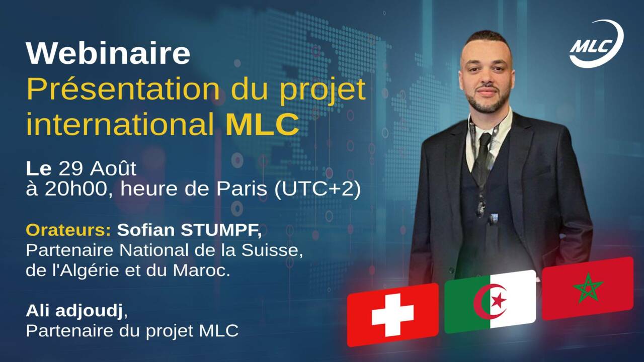 Français. Webinaire  Présentation du projet international MLC