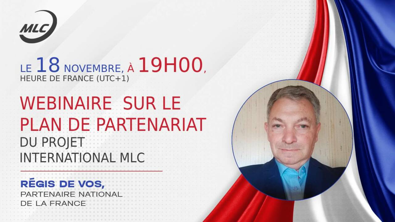 Français. Webinaire sur le plan de Partenariat du projet MLC