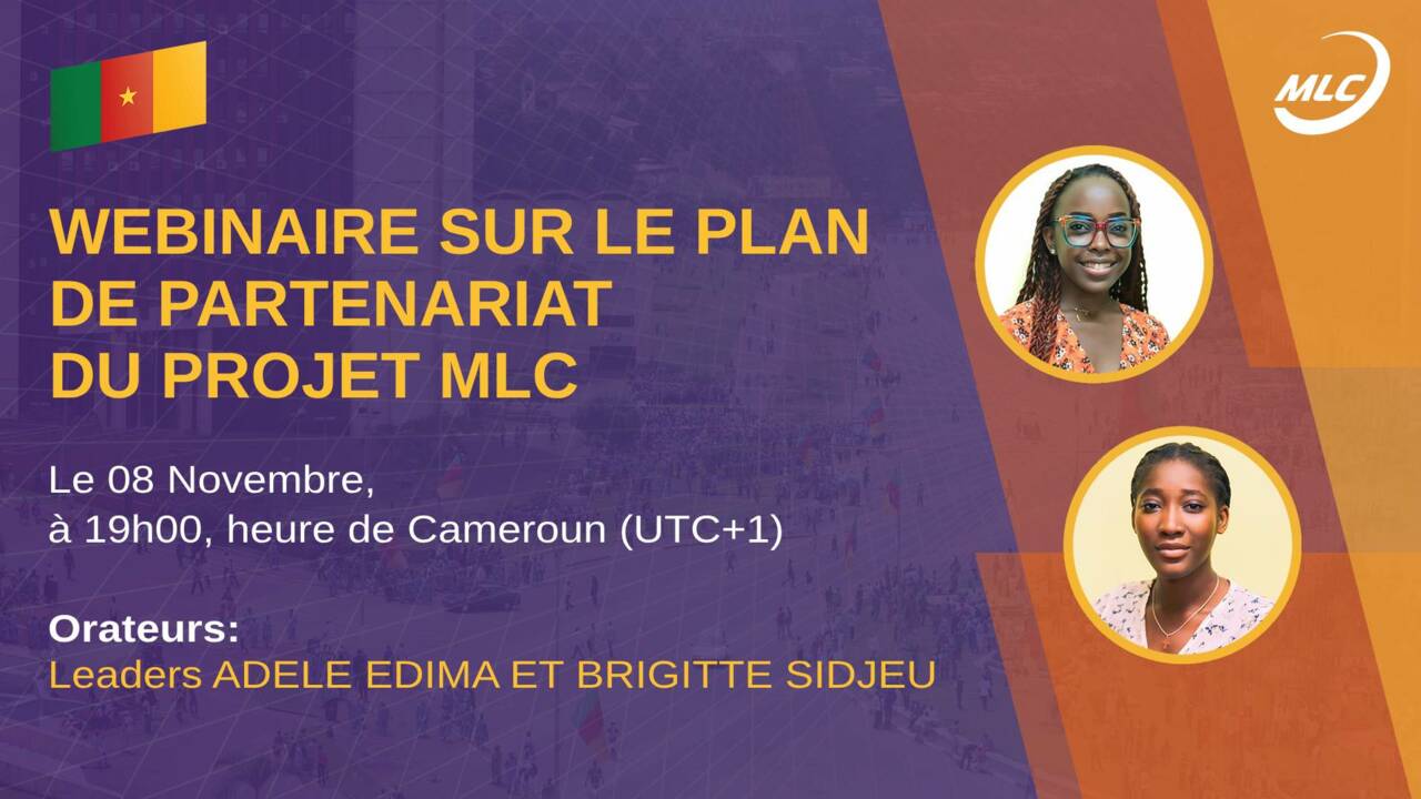 Français. Webinaire sur le plan de Partenariat du projet MLC