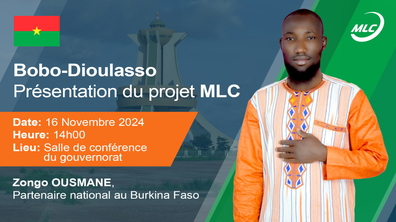 Bobo-Dioulasso. Présentation du projet MLC