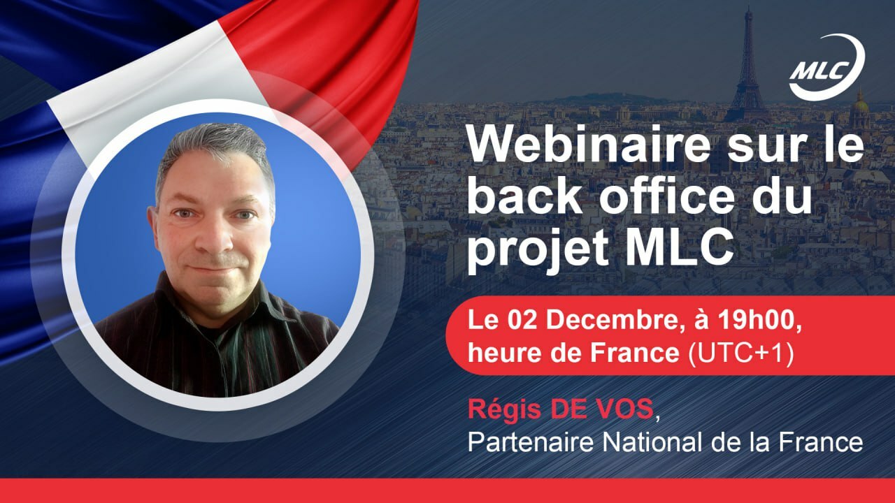 Français. Webinaire sur le back office du projet MLC