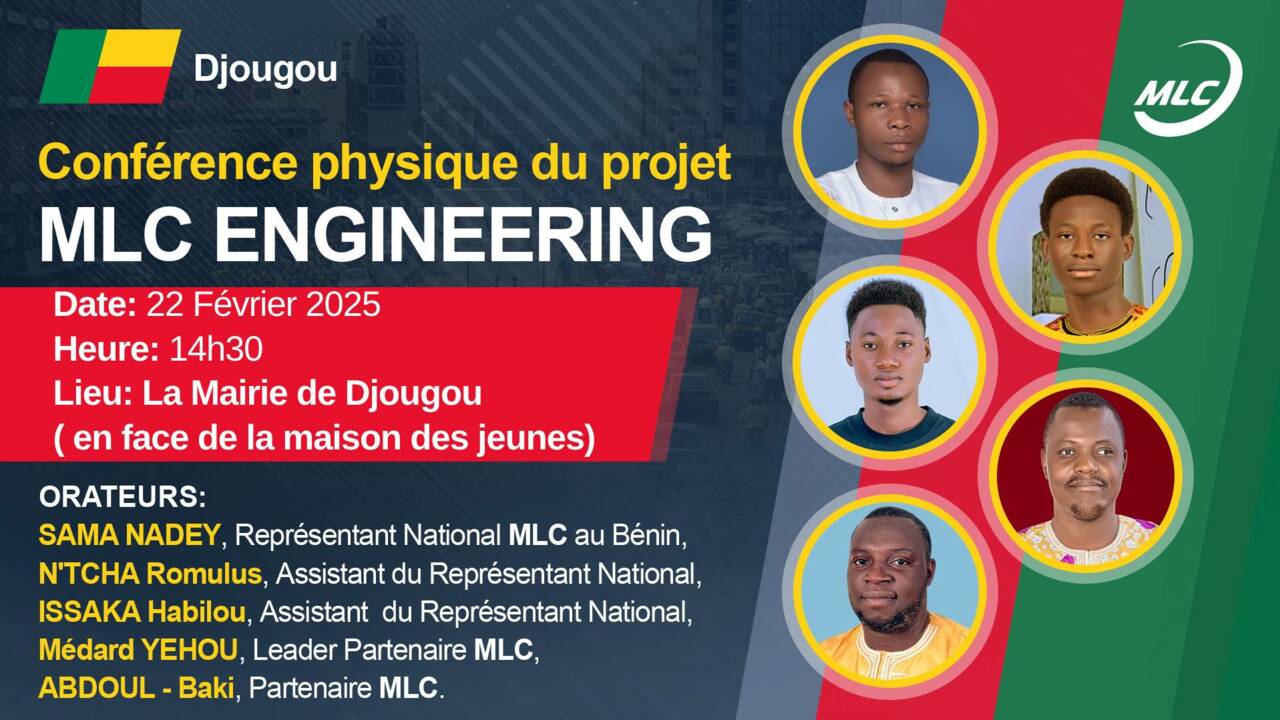 Conférence physique du projet MLC ENGINEERING