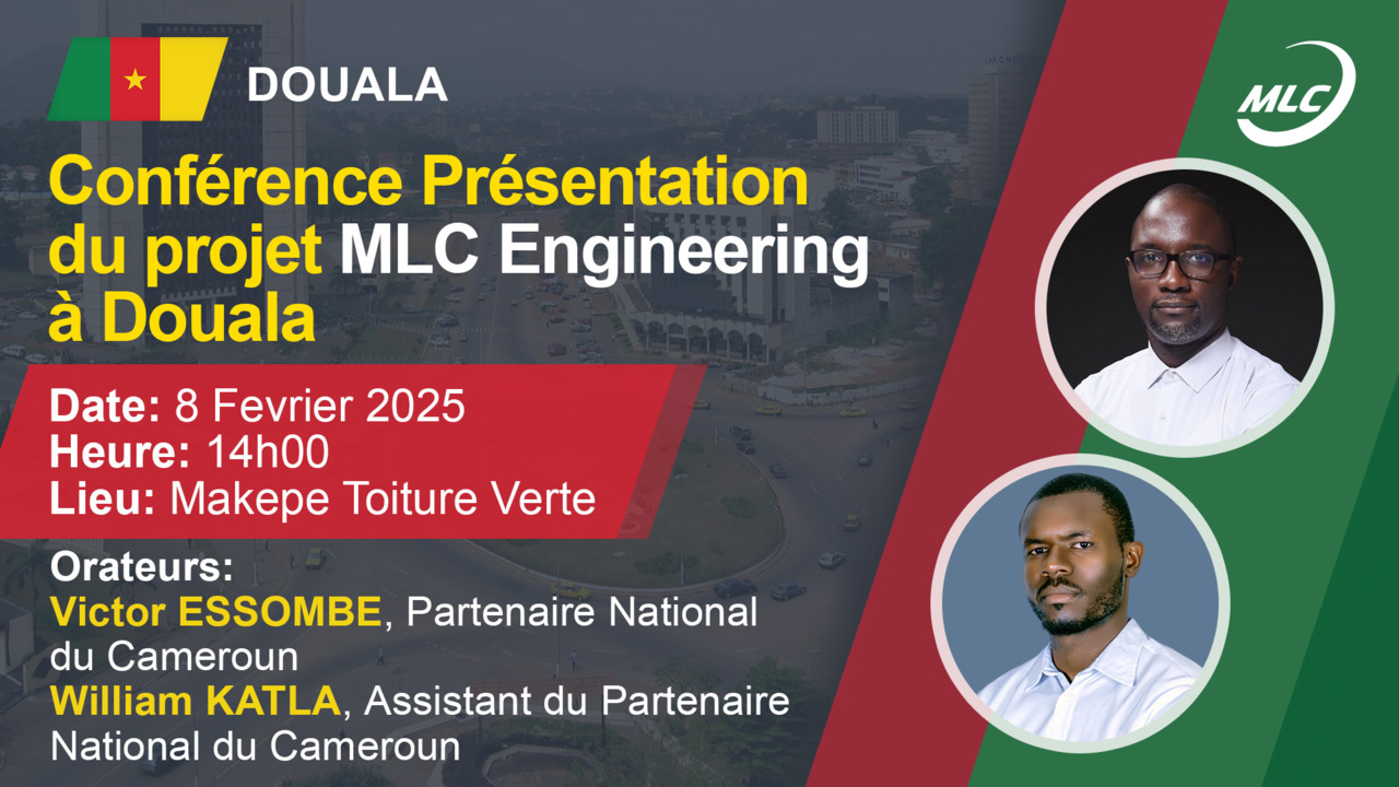 Conférence Présentation du projet MLC Engineering à Douala Makepe