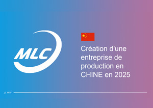 Création d'une entreprise de production en CHINE en 2025