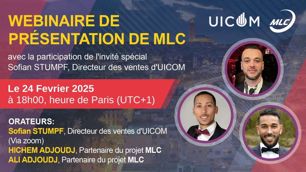 Français. Webinaire  Présentation du projet international MLC