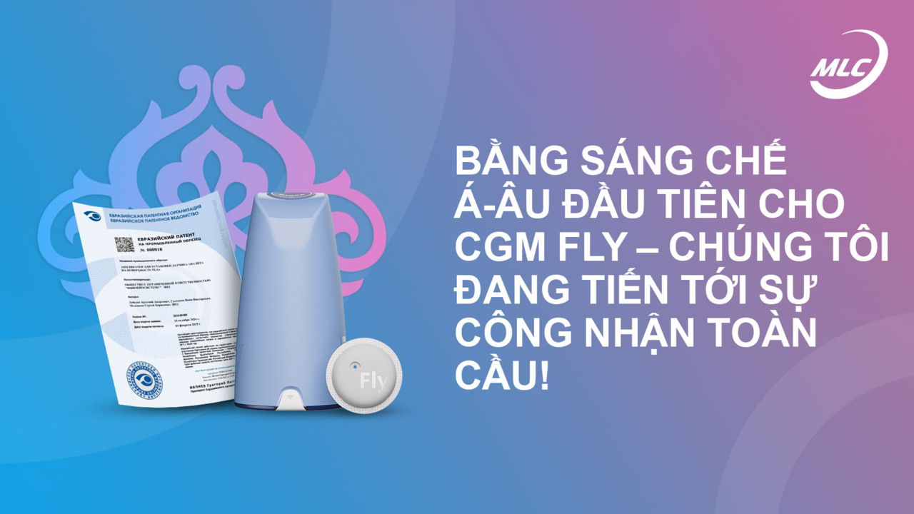 Bằng sáng chế Á-Âu đầu tiên cho CGM FLY – Chúng tôi đang tiến tới sự công nhận toàn cầu!