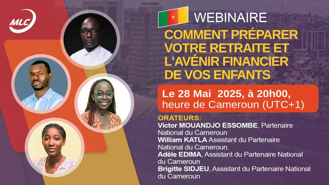 Webinaire.  Comment préparer votre retraite et l'avénir financier de vos enfants