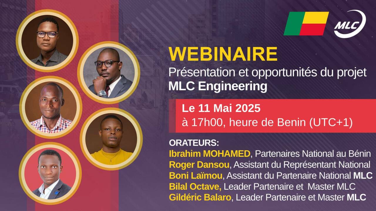 Webinaire de présentation et opportunités du projet MLC Engineering