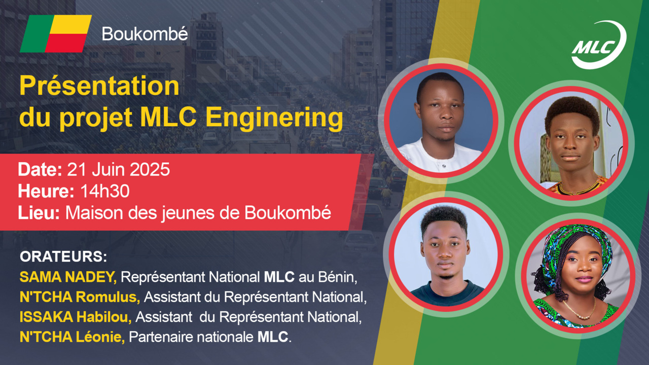Boukombé. Présentation du projet MLC Enginering