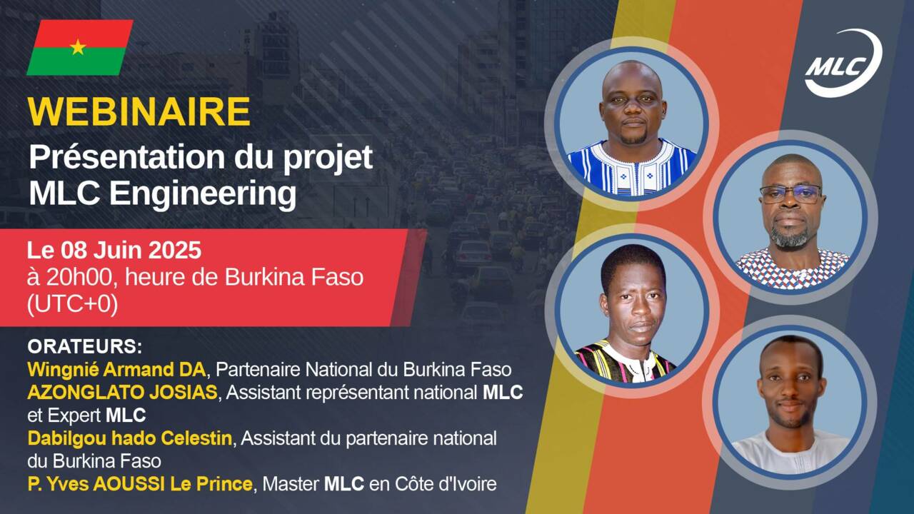 Webinaire . Présentation du projet MLC Engineеring