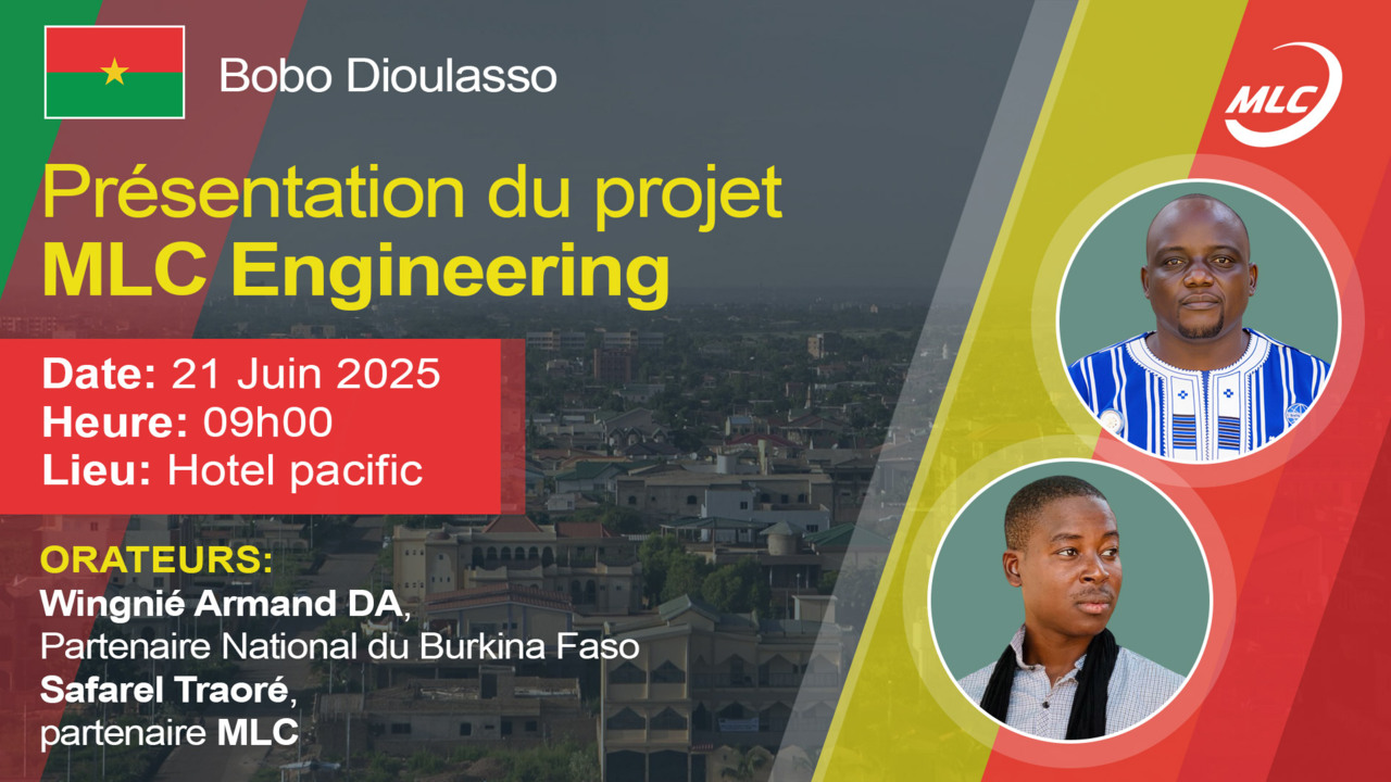 Bobo Dioulasso.  Présentation du projet MLC Engineering