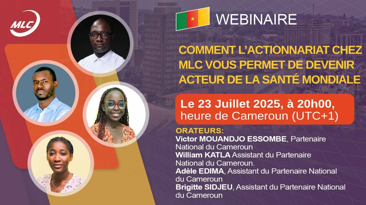 Webinaire. Comment l’actionnariat chez MLC vous permet de devenir acteur de la santé mondiale