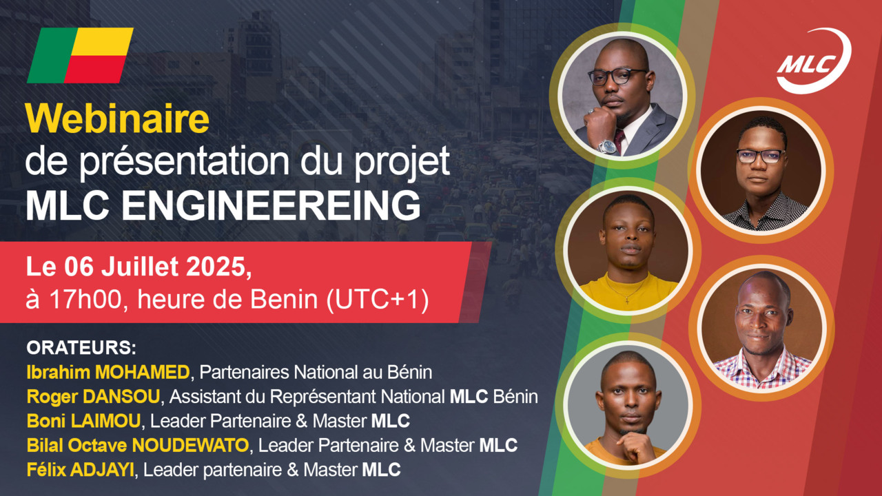 Webinaire de présentation du projet MLC ENGINEEREING