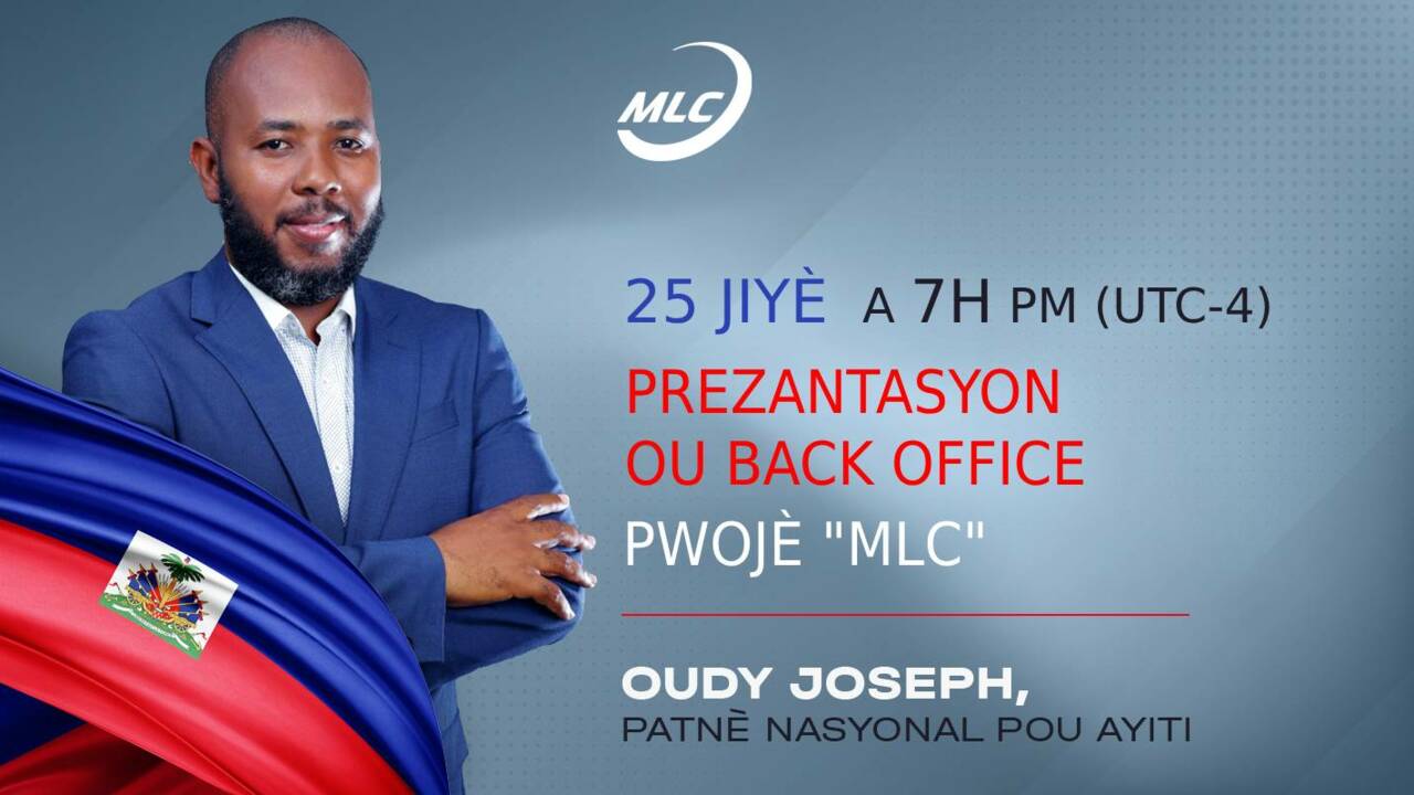 Prezantasyon Back office pwojè 