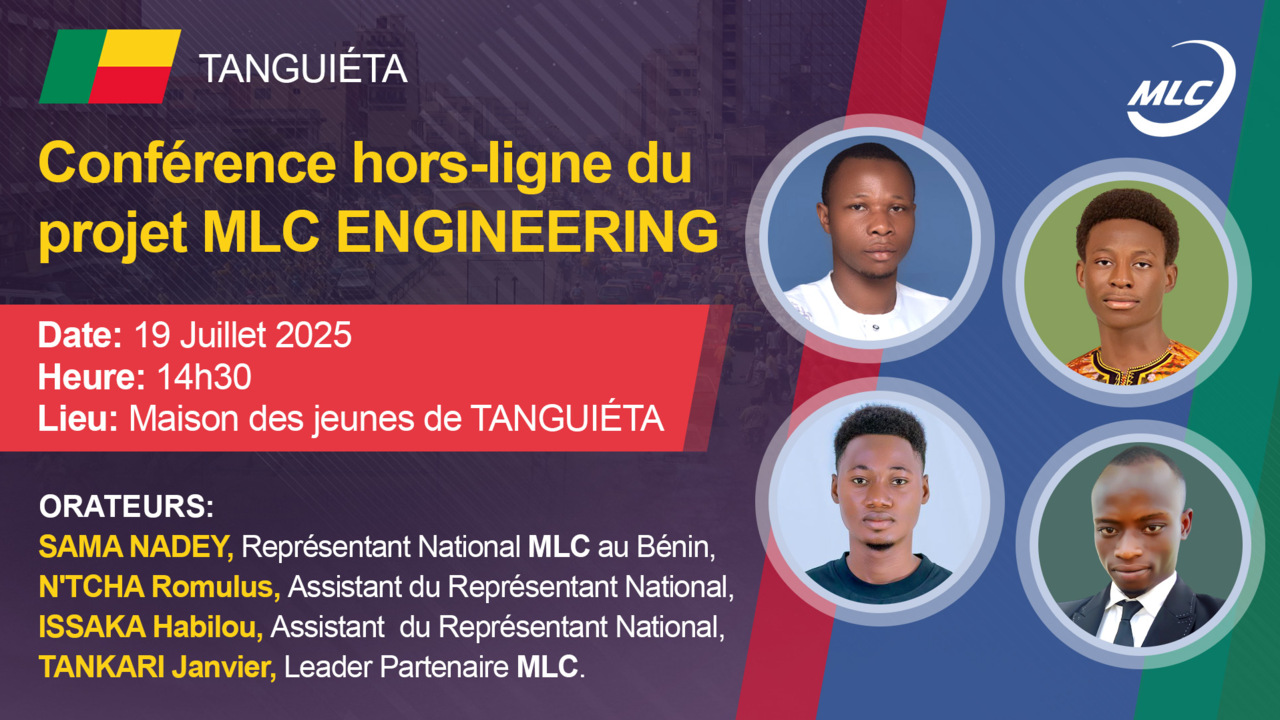TANGUIÉTA. Conférence hors-ligne du projet MLC ENGINEERING