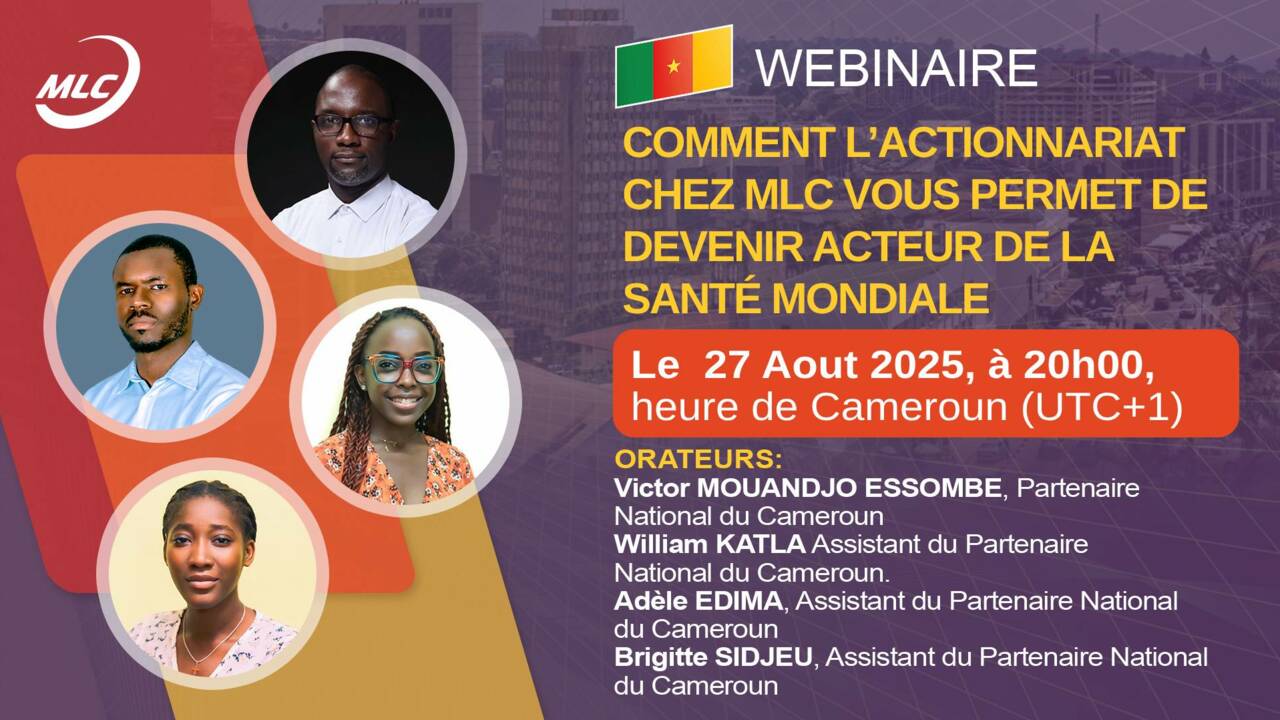 Webinaire. Comment l’actionnariat chez MLC vous permet de devenir acteur de la santé mondiale