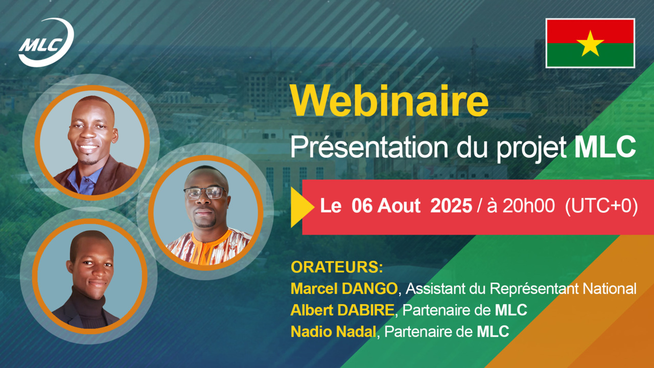 Webinaire . Présentation du projet MLC .