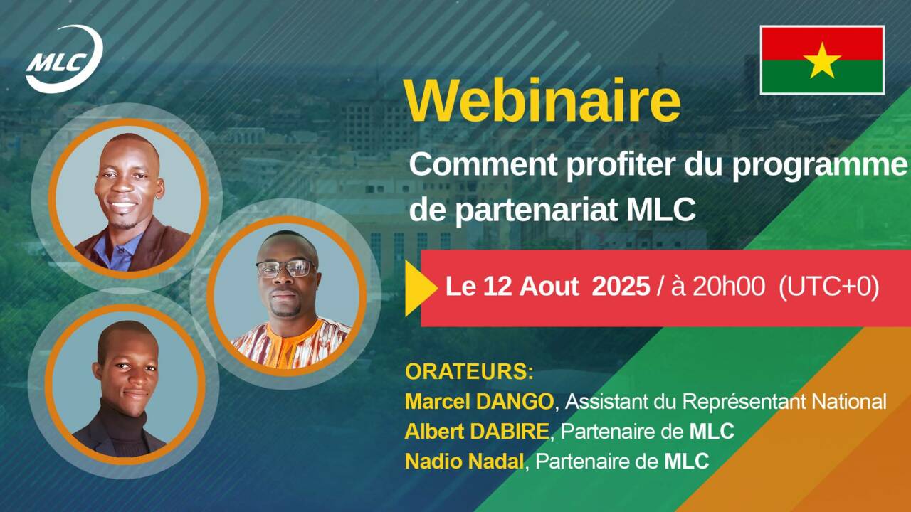 Webinaire. Comment profiter du programme de partenariat MLC