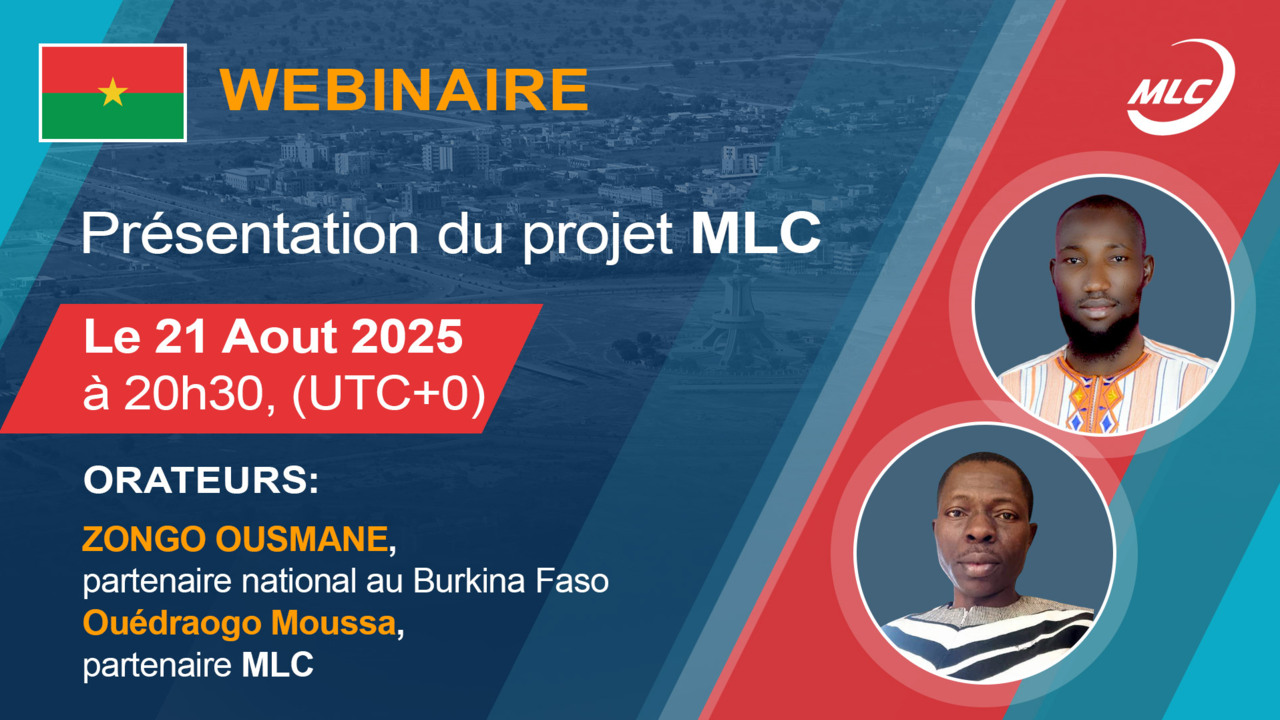 Webinaire. Présentation du projet MLC