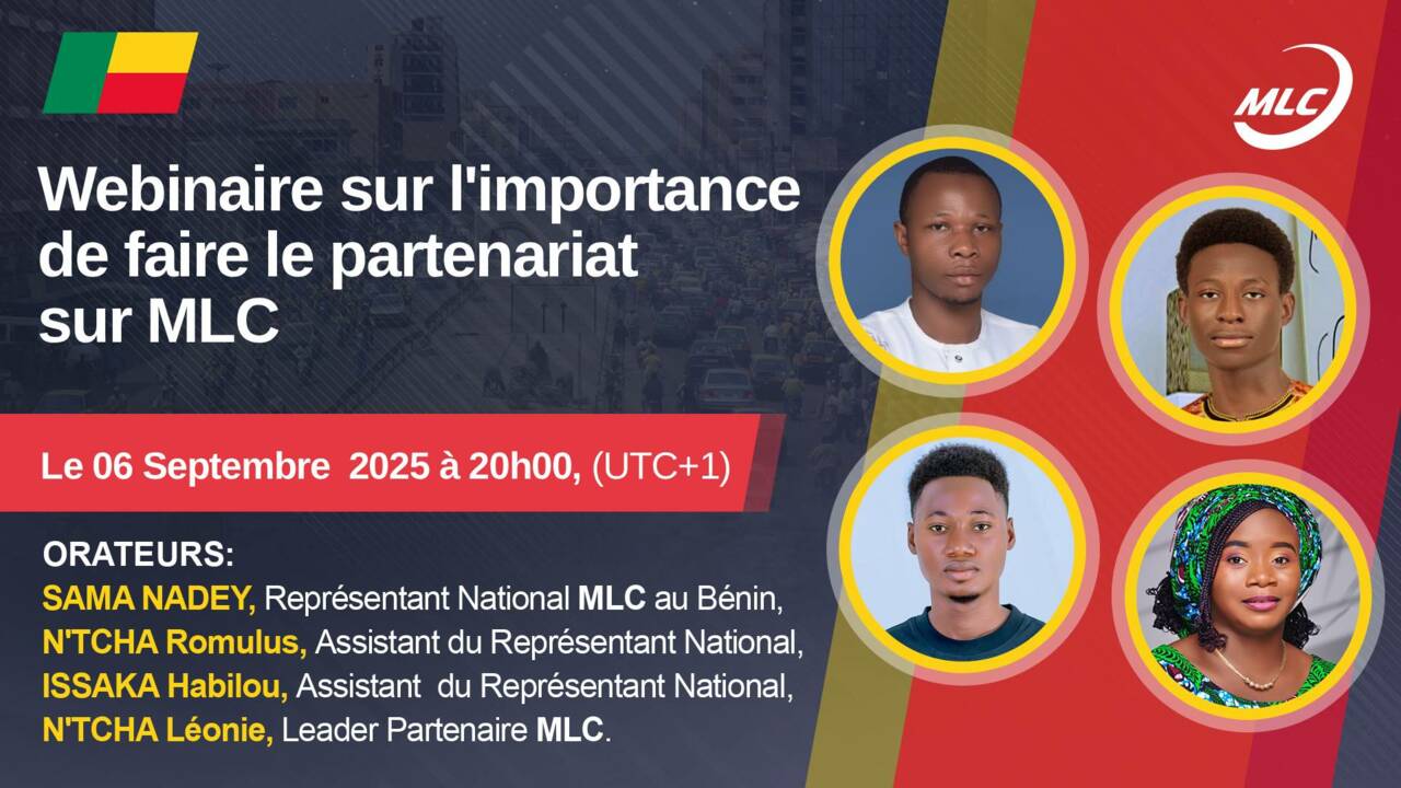 Webinaire sur l'importance de faire le partenariat sur MLC