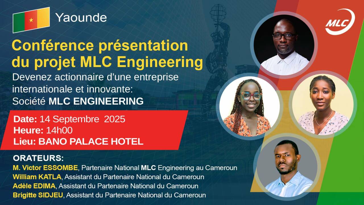 Yaounde. Conférence Présentation du projet MLC Engineering