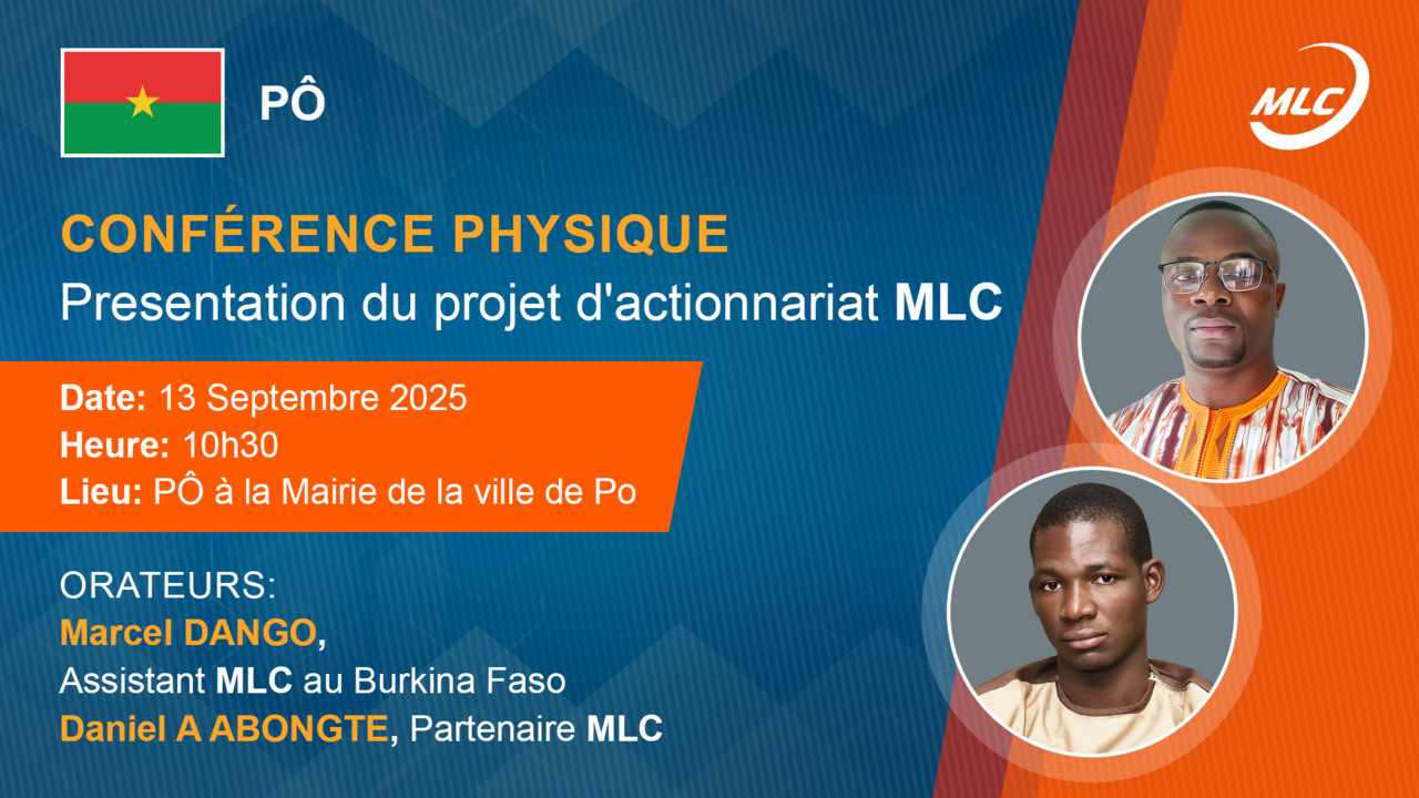 PÔ. Conference physique. Рresentation du projet d'actionnariat MLC.