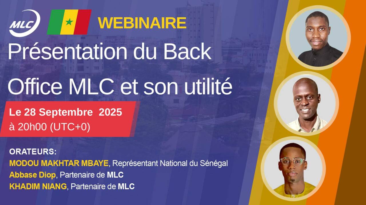 Webinaire. Рrésentation du Back Office et son utilité