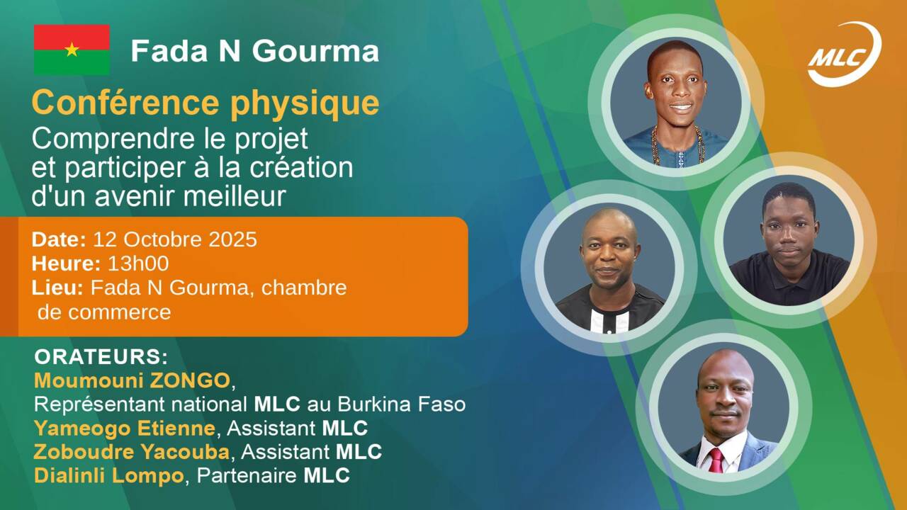 Conférence physique. Comprendre le projet et participer à la création d'un avenir meilleur