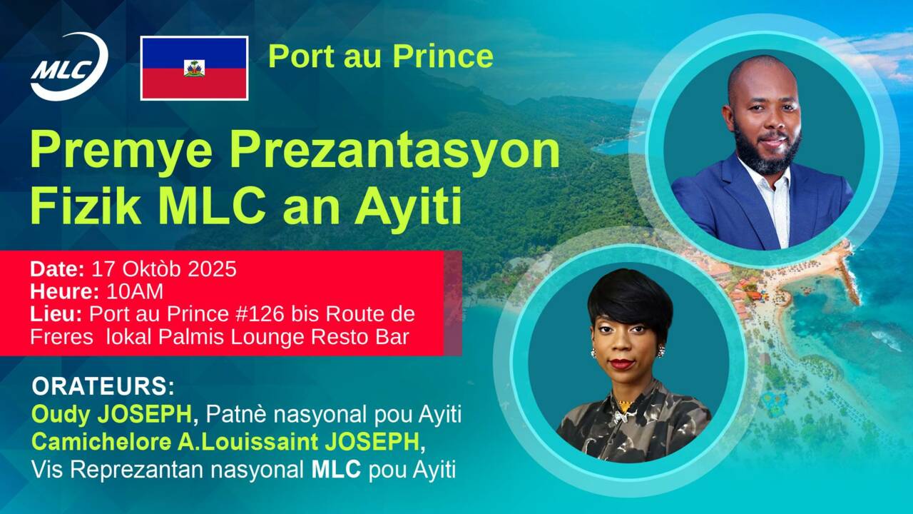 Port au Prince. Premye Prezantasyon Fizik MLC an Ayiti.