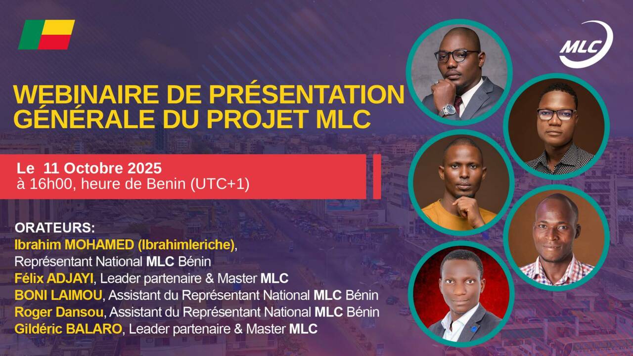 Webinaire de présentation générale du projet MLC