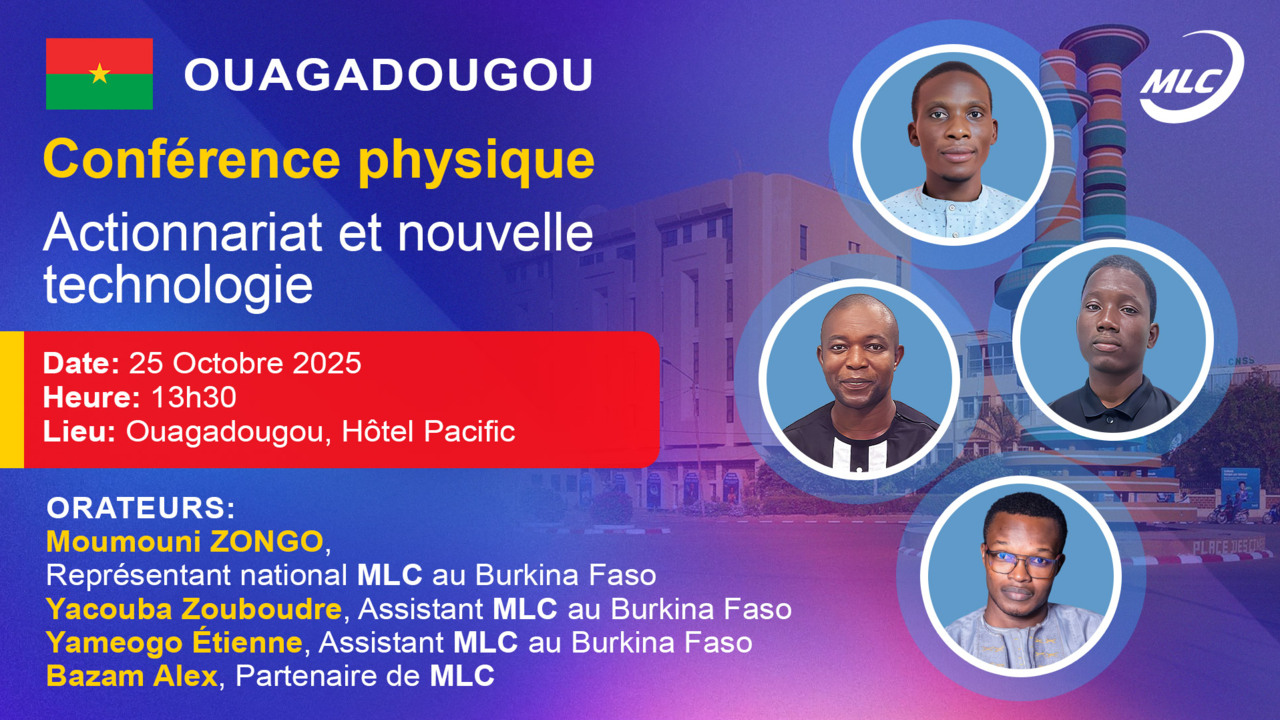 Ouagadougou. Conférence physique