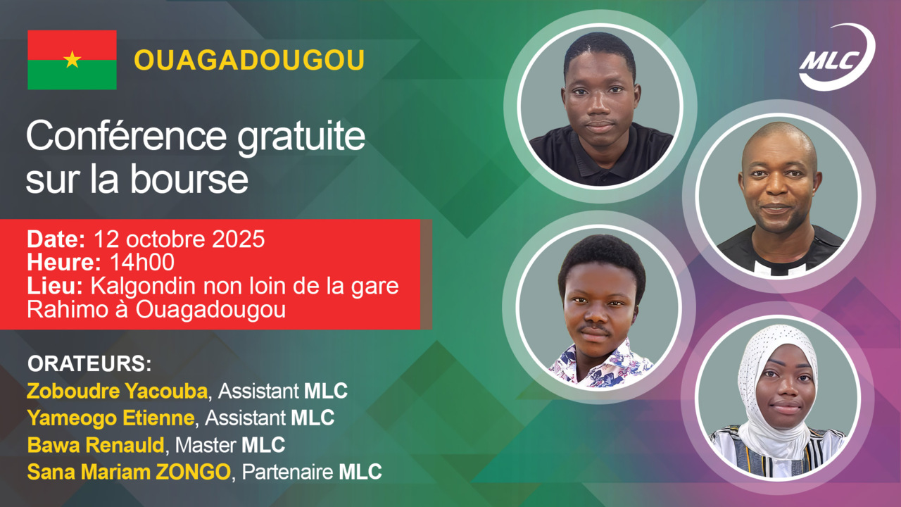 Ouagadougou. Conférence gratuite sur la bourse