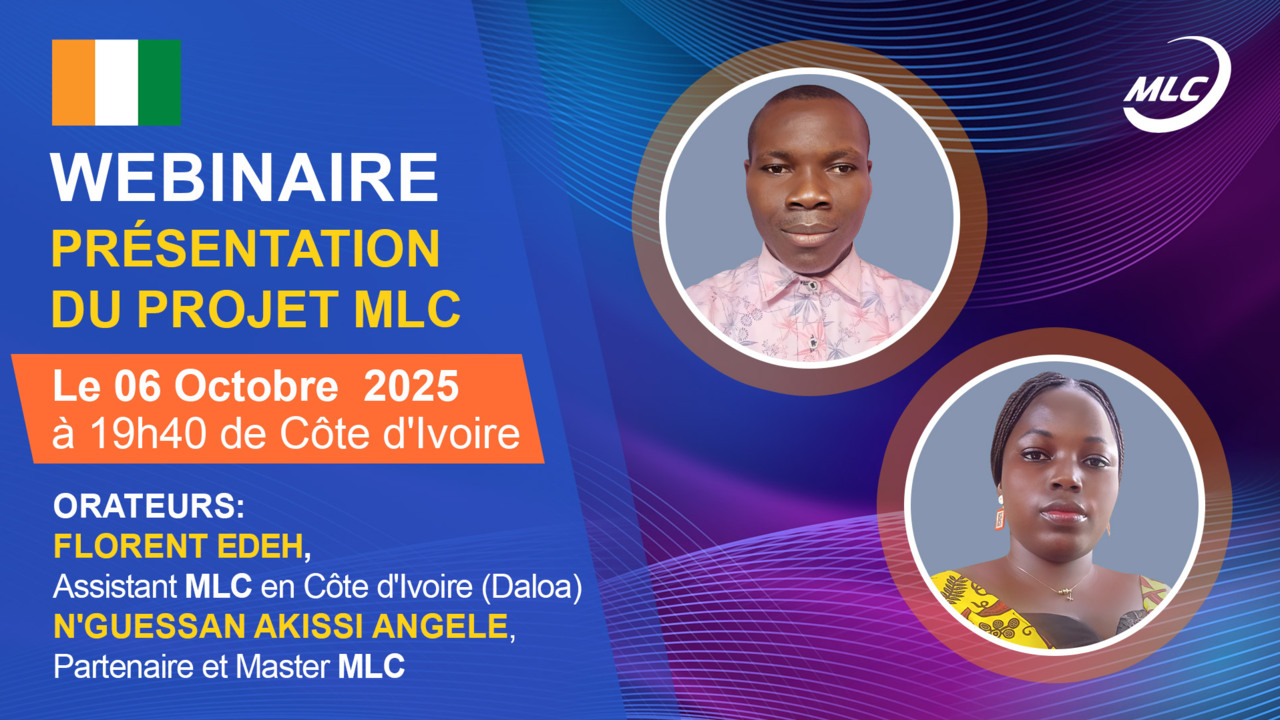 Webinaire. Présentation du projet MLC