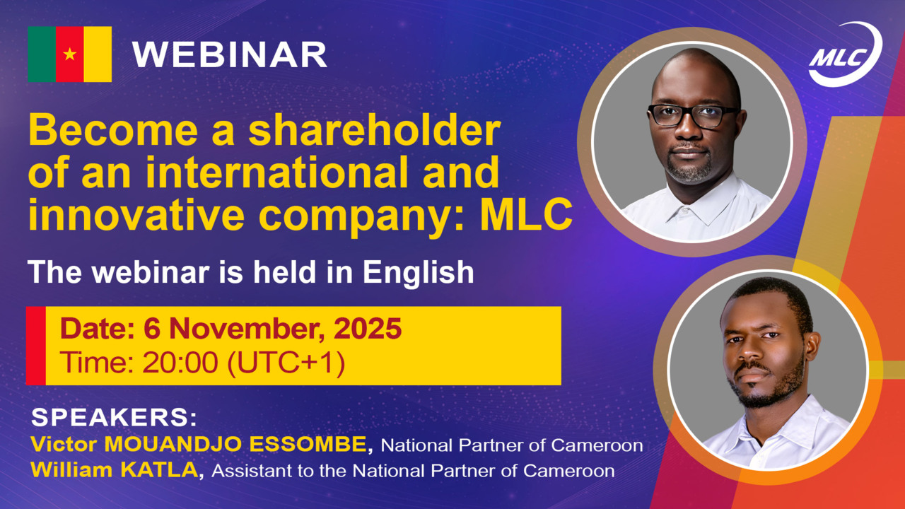 Webinar. Become a shareholder of an international and innovative company: MLC