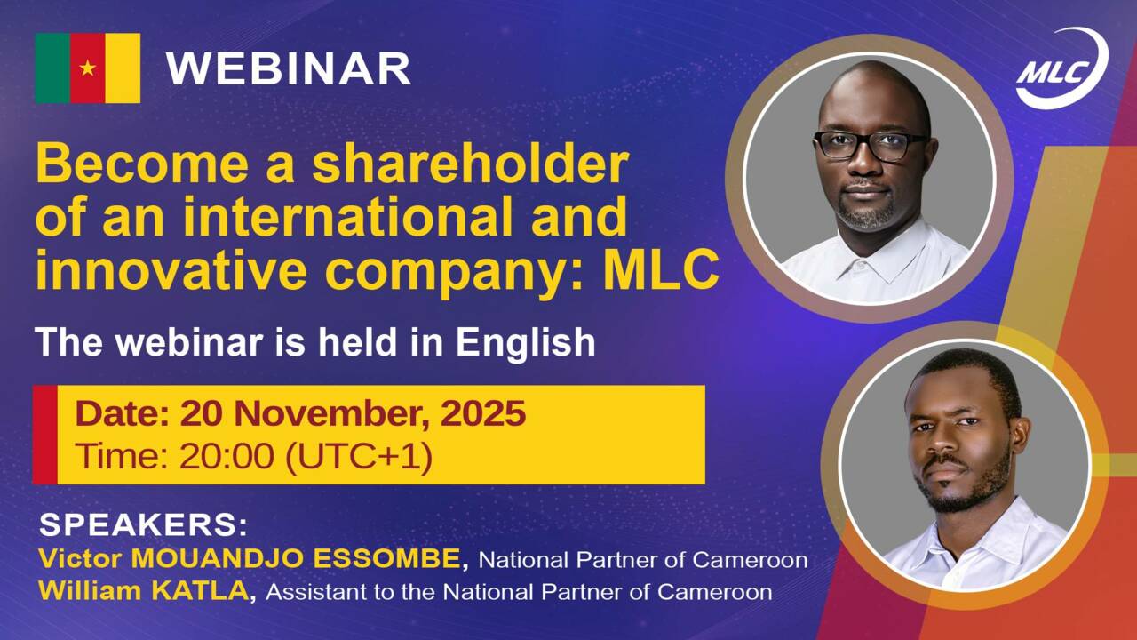 Webinar. Become a shareholder of an international and innovative company: MLC