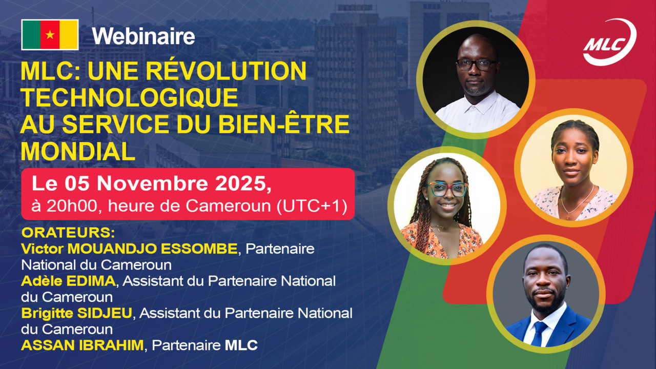Webinaire. MLC : une révolution technologique  au service du bien-être mondial