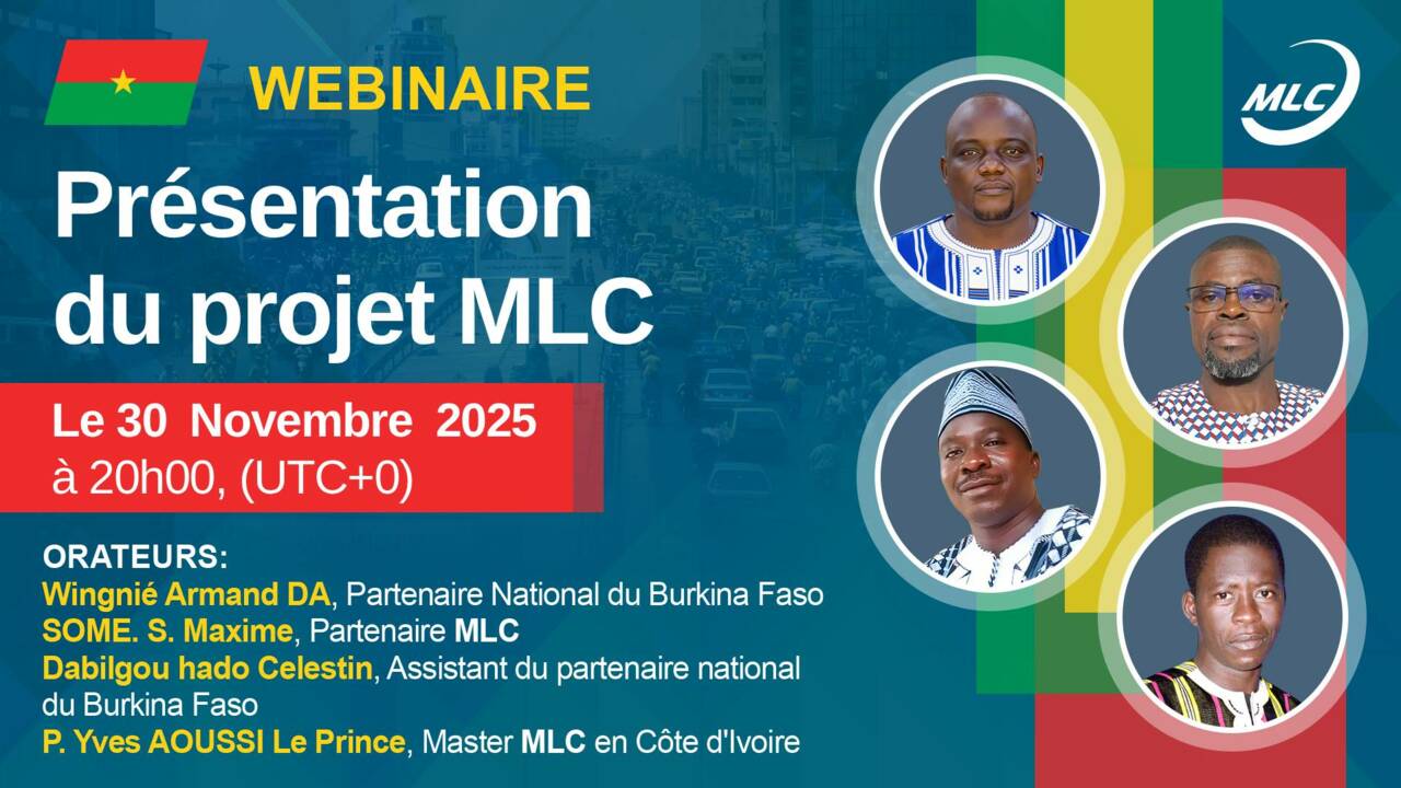 Webinaire. Presentation du projet  MLC