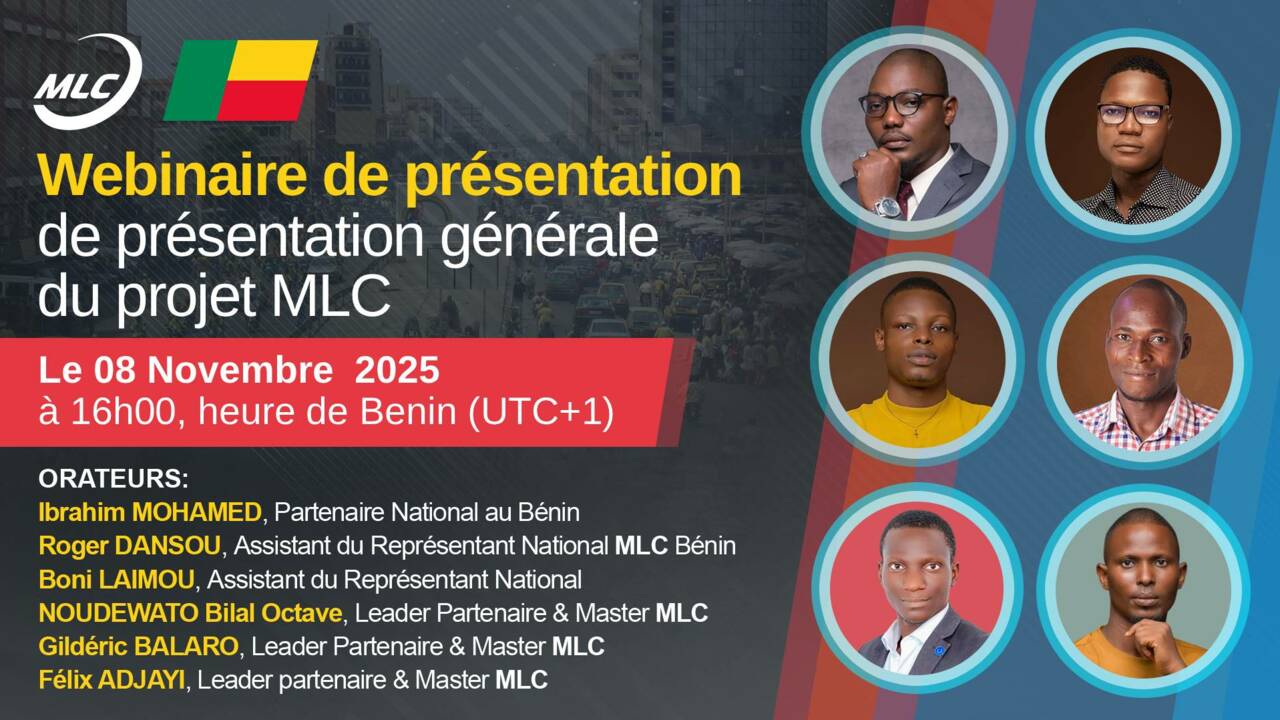 Webinaire de présentation générale du projet MLC