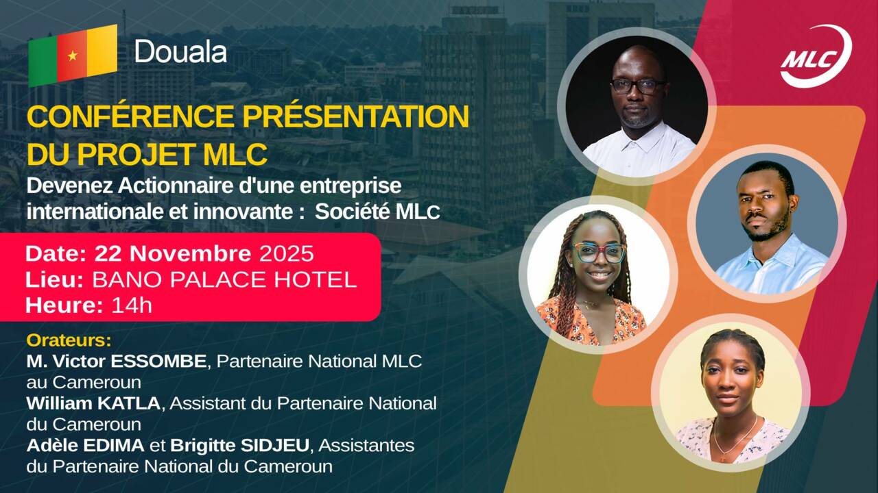 Douala Conférence Présentation du projet MLC