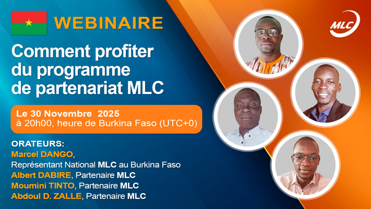 Webinaire. Comment profiter du programme de partenariat MLC?