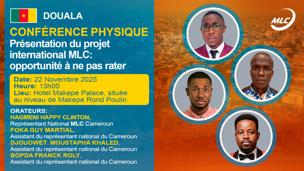 Conférence physique.  Présentation du projet international MLC : opportunité à ne pas rater