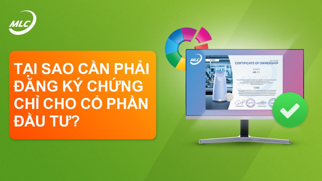 Tại sao cần phải đăng ký chứng chỉ cho cổ phần đầu tư?
