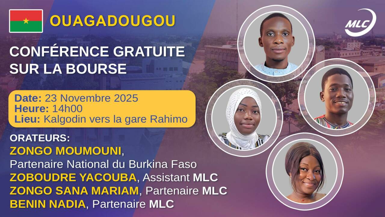 Ouagadougou. Conférence gratuite sur la bourse