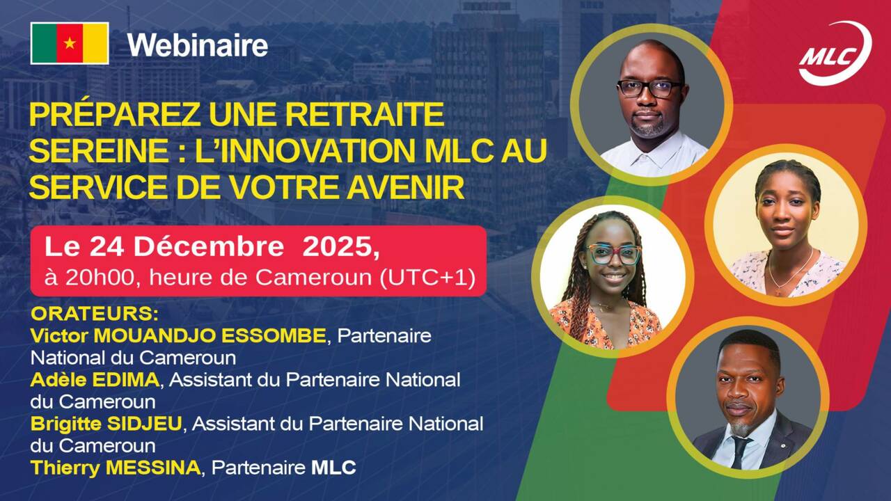 Webinaire. Préparez une retraite sereine : l’innovation MLC au service de votre avenir