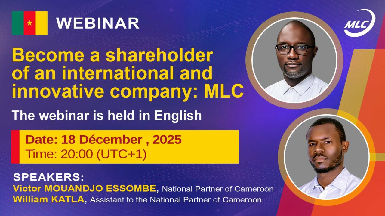 Webinar. Become a shareholder of an international and innovative company: MLC
